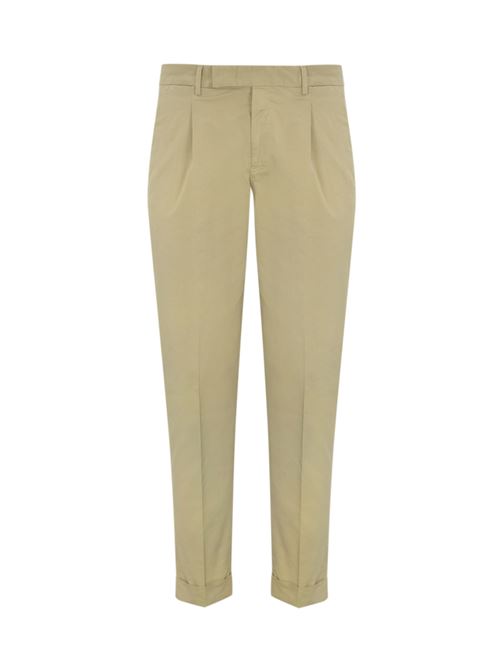 Pantalone Rebel 1P in gabardina beige freddo PT TORINO | RTZAZ40FWD GL04Y041